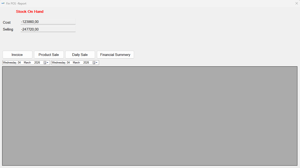 Report screenshot